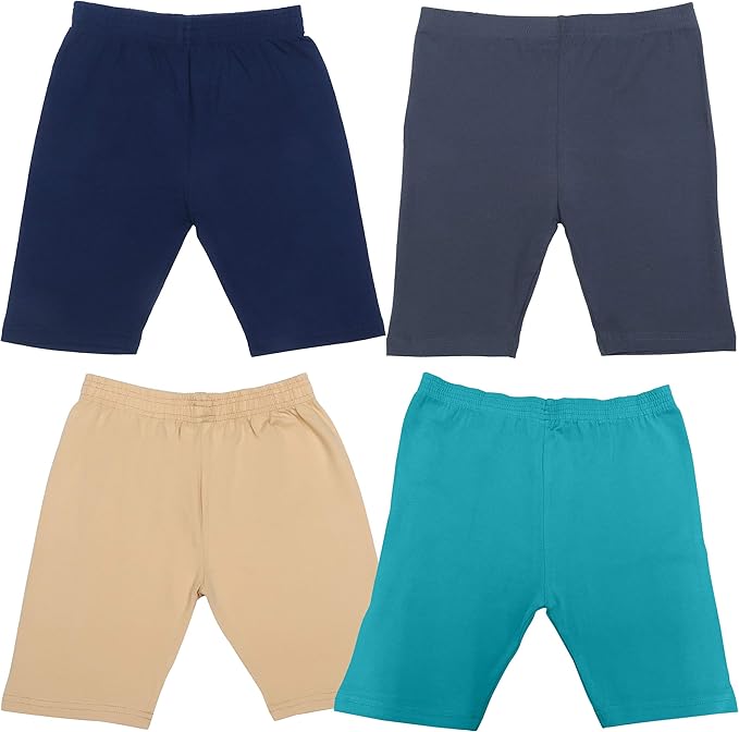 Buy DIAZ Kids Cycling Shorts Cycling Shorts for Girl Pack of 4 at Amazon.in