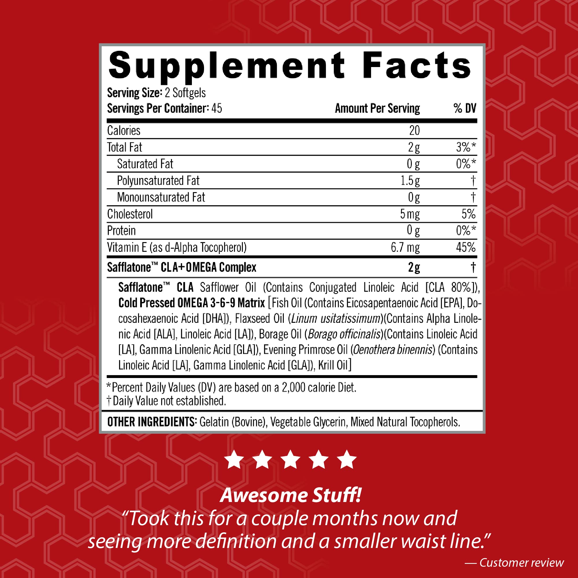 iSatori Ultra CLA Omega 3 6 9, Natural Weight Loss Fat Burner, Muscle Toner with Conjugated Linoleic Acid, Omega 3 Fish Oil & Safflower, Stimulant-Free, 90 Softgels