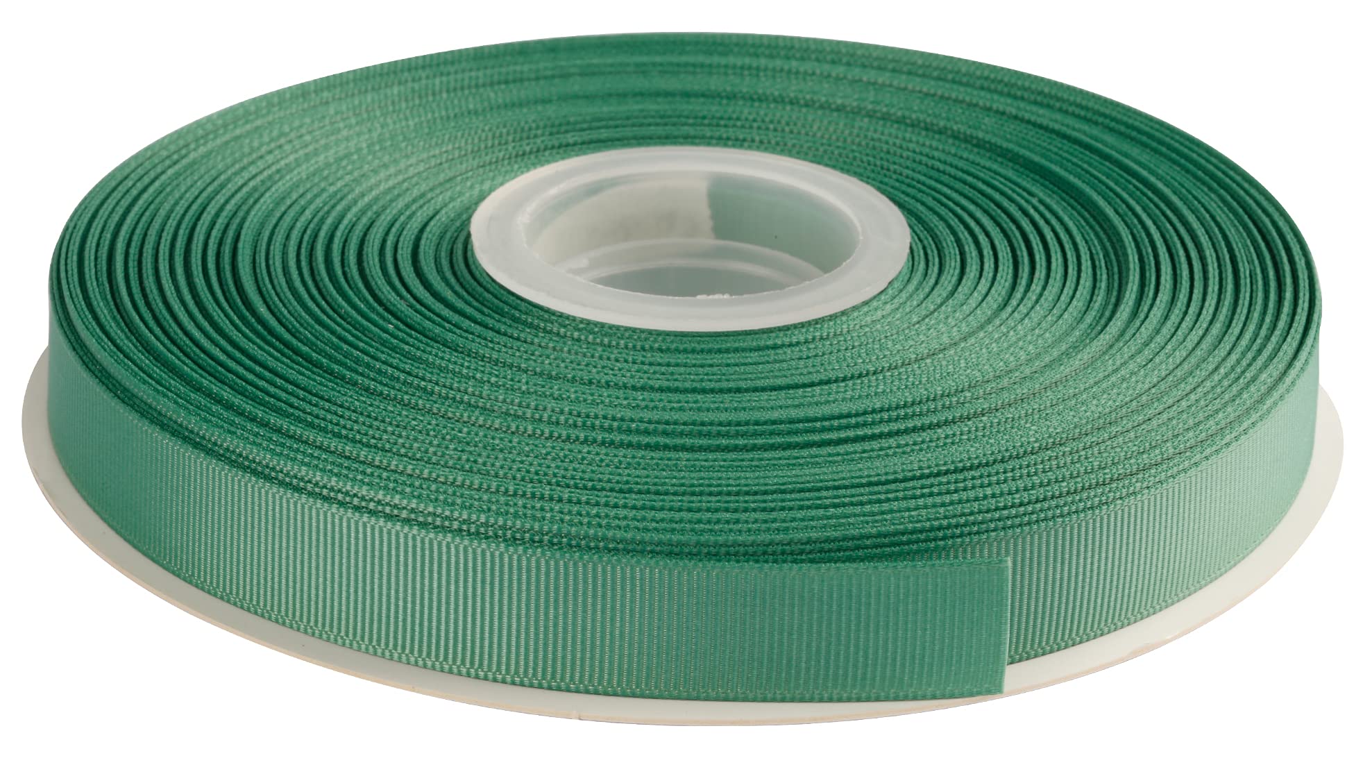 AVANAVA 16mm Wide Grosgrain Ribbon - 45 Meters, Ideal for Gift Wrapping, Hair Bows, Home Decor, Flower Arrangement (564-Biscay Green)