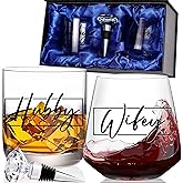 CLUSIVC Couple Gifts for Wedding Engagement, Mr and Mrs Gift, Bridal Shower gifts, Cool Couples Gifts Wishes for Couples Newlywed Mr and Mrs Him and Her