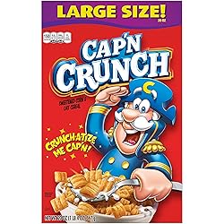 Cap'n Crunch Breakfast Cereal, 20oz Box