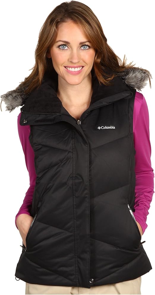 Womens Columbia Lay 'D' Downâ„¢ Vest XS Black at Amazon Women’s