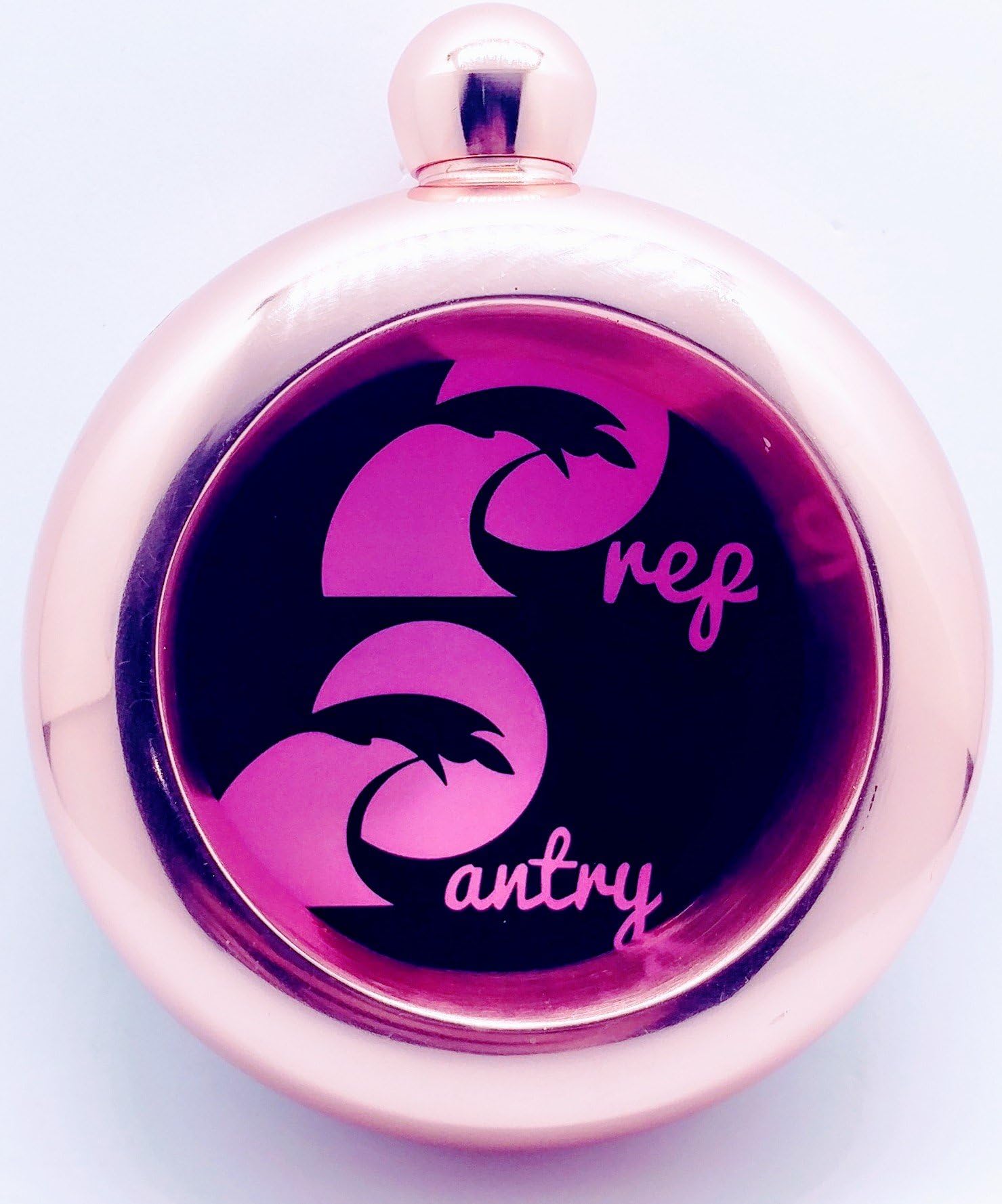 ROSE GOLD FLASK BRACELET by Prep Pantry I Pink Bangle Flasket I Hidden Wine/Liquor Jewelry I 304 Stainless Steel I Discreetly conceal drink at any temperature I PERFECT FOR ANY SIPPING OCCASION 3.5 oz