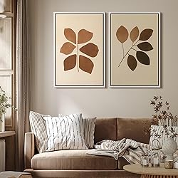 MUDECOR Framed Canvas Print Wall Art Set Minimal