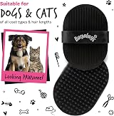 BUGALUGS Bath Brush & Cat Dog Grooming Brush 2 Pack Black view 9