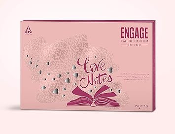 Engage Eau de Parfum Yang, 90ml with Pocketful O'Stories Gift Pack (For Women)