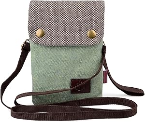 Katloo Women Mini Cute Crossbody Bag Wristlet Cellphone Wallet Purse Loose Change Pouch for 5.5” Smartphone Cards Clutch Handbag with Shoulder Strap Nail Clipper