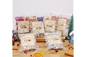 6 Packs Simmer Pot Mix, Home Energy Potpourri Simmer Pot with Love & Happiness, Abundance, Cleansing & Purifying, Floral, Pro