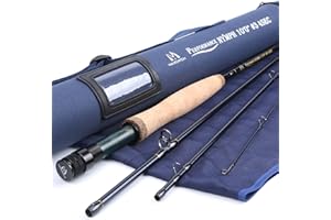 M MAXIMUMCATCH Maxcatch Performance Nymph Fly Fishing Rod in 2/3/4wt: 10ft/11ft, IM10 Carbon, AAA Cork Handle, Rod Tube and Combo Set Available
