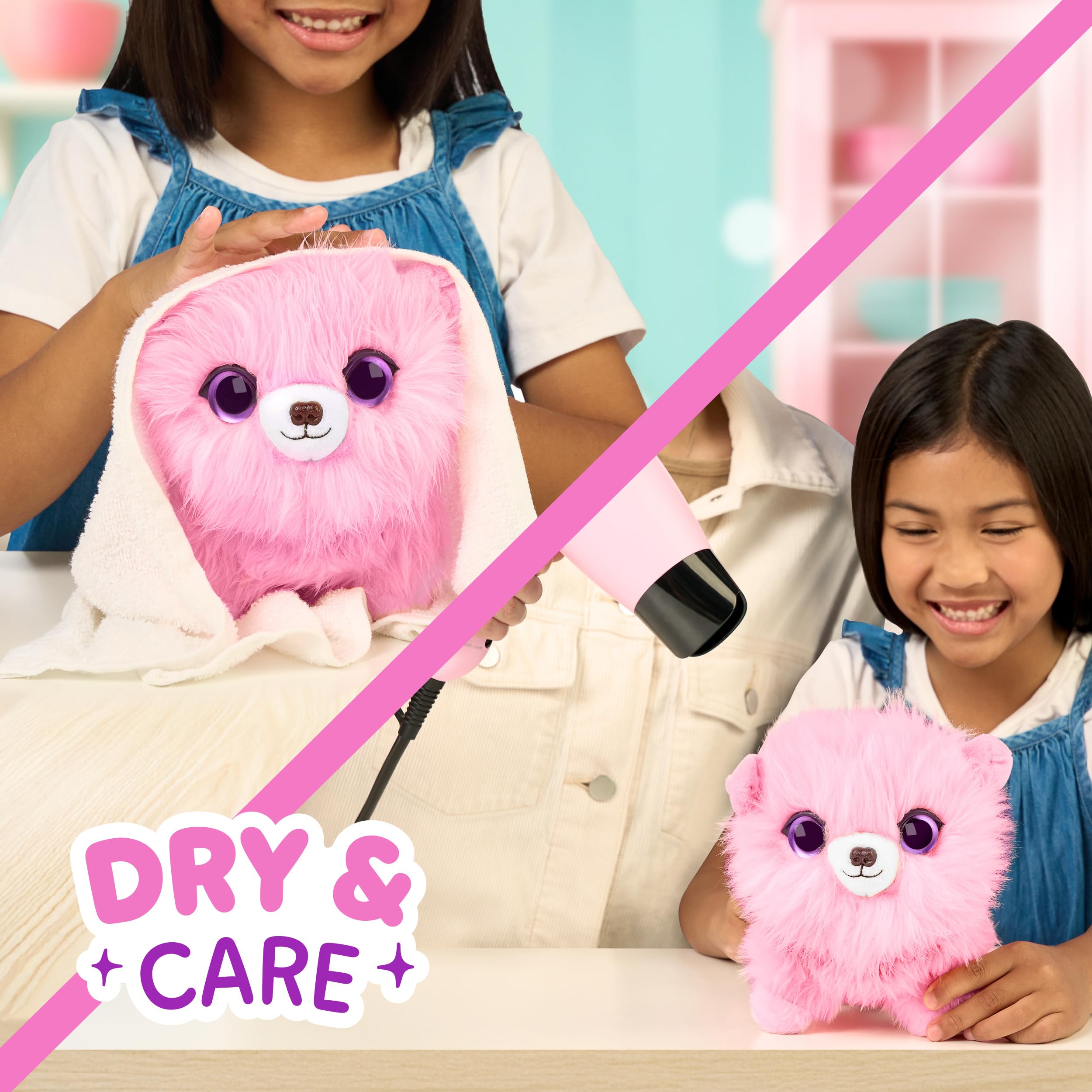 SCRUFFALUVS Pet Scruffs Pink - Mystery Plush Toy, 7.5