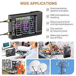 Elikliv NanoVNA-H Vector Network Analyzer, 10KHz