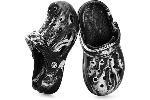 Gaatpot Kids Toddler Garden Clogs Girls Boys Slip on Sandals | Arch Support,Lightweight,Adjustable Buckle,Anti-slip
