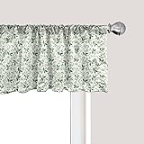 Ambesonne Leaf Window Valance, Ivy Patterns with