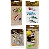 Bad River Tackle Multi-Species Mega Tackle Assortment Fishing Kit | Bass, Pike, Trout and Walleye Fishing