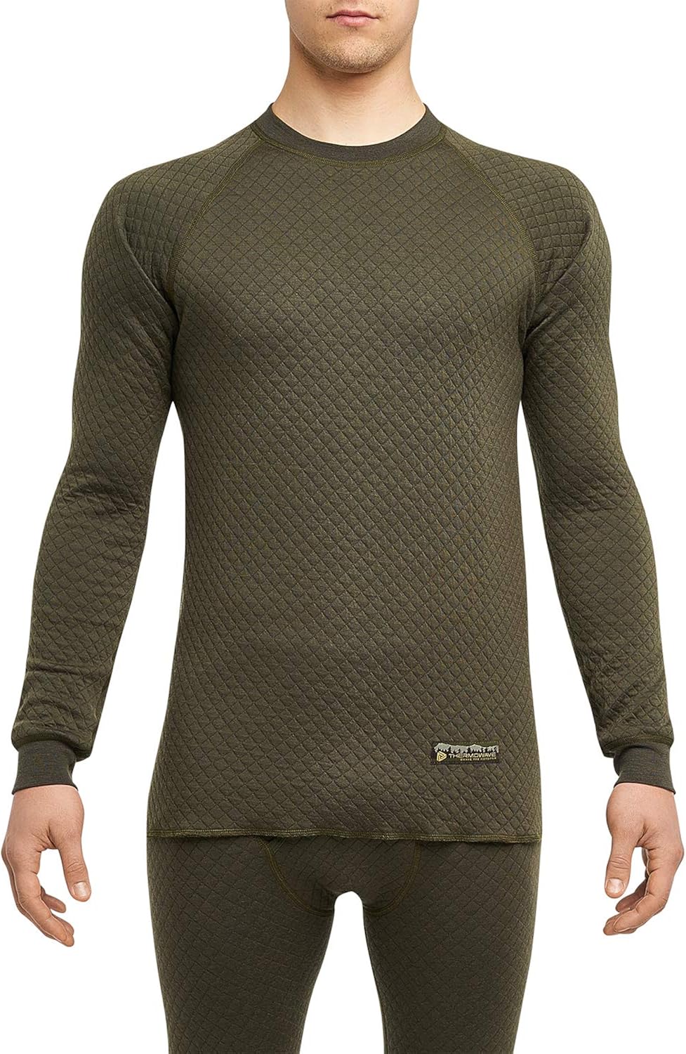 Thermowave Merino 3in1 Mens Merino Wool Base Layer Crew Neck Amazon.co