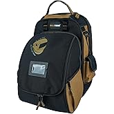 MELOTOUGH Welding Backpack for Tools and Helmet Extreme Gear Pack with Large Capacity Helmet Holder Luggage Storage Bag(Khaki