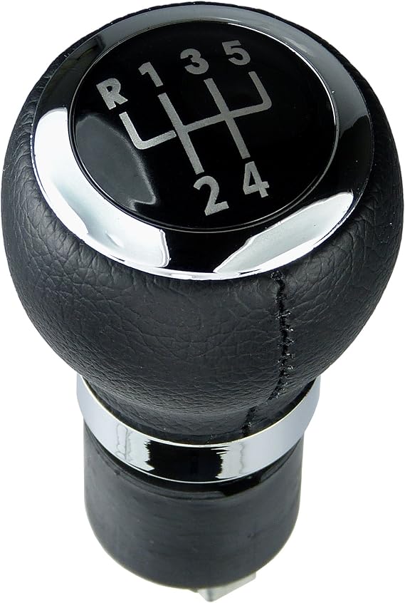 BMW Schaltknauf Leder Schwarz 5 Gang - Plug & Play Für Viele Modelle