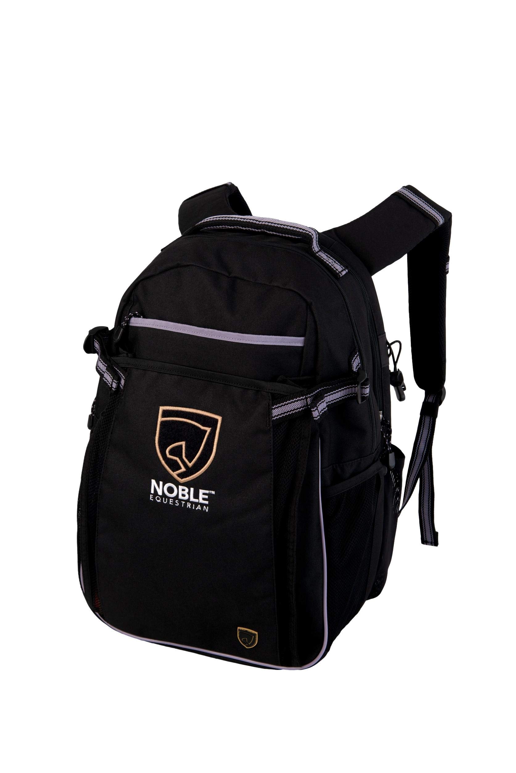 Noble Outfitters Ringside Backpack with Helmet & Laptop Compartment, Water-Repellant and Large Capacity | Purple Ash