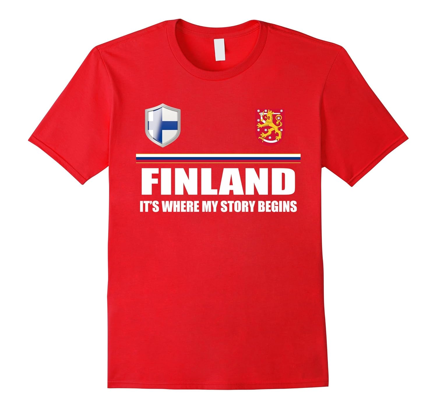 Finnish T-Shirt,Finland flag gifts tees-ANZ