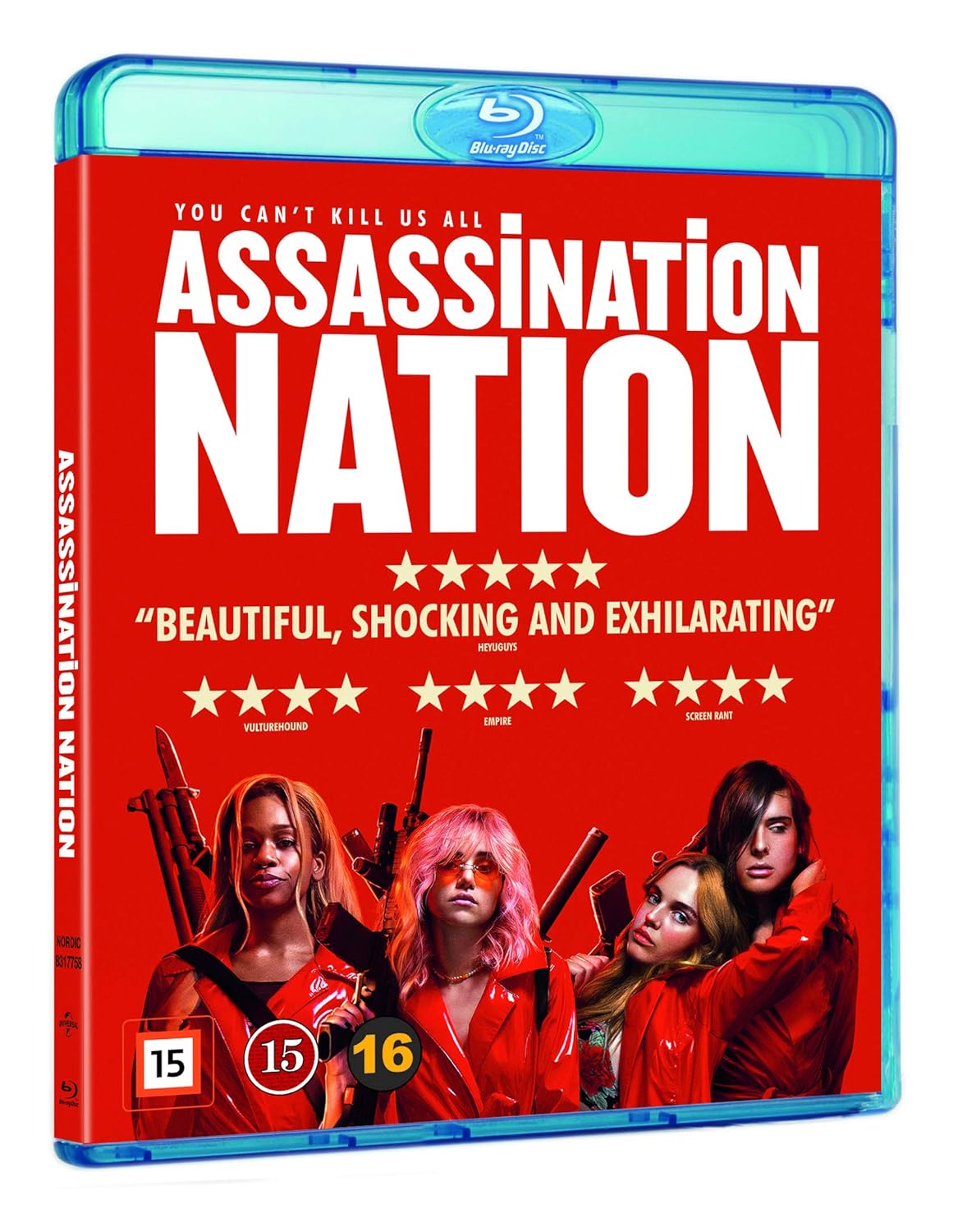 Assassination Nation Blu Ray [Nordic Import]: Amazon.co.uk: Odessa