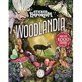 Sticker Emporium Woodlandia - 1000+ Exquisite Vintage Stickers for Scrapbooking, Journaling, Planners & Calendars and More. Includes 135 patterned pages