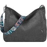 Chase Chic Corduroy Tote Bag for Women, Large Messenger Bag Crossbody Hobo Bag Convertible Shoulder Handbag for Work