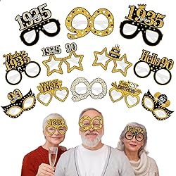 Turypaty 24Pcs 1935 90th Birthday Paper Glasses