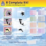 Purple Ladybug SunGemmers Suncatcher Craft Kit Flower Garden for Kids view 4