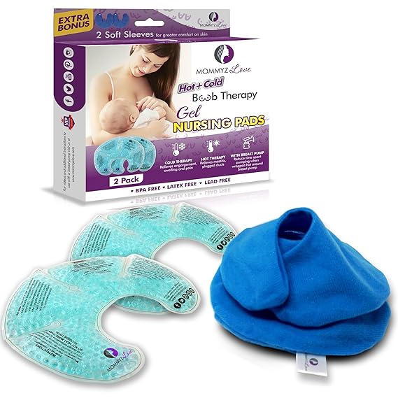 Amazon Com Best Gel Nursing Pads For Breastfeeding Relief Hot