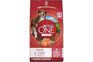 Purina ONE Natural, Sensitive Stomach Dry Dog Food, +Plus Skin & Coat Formula - 31.1 lb. Bag