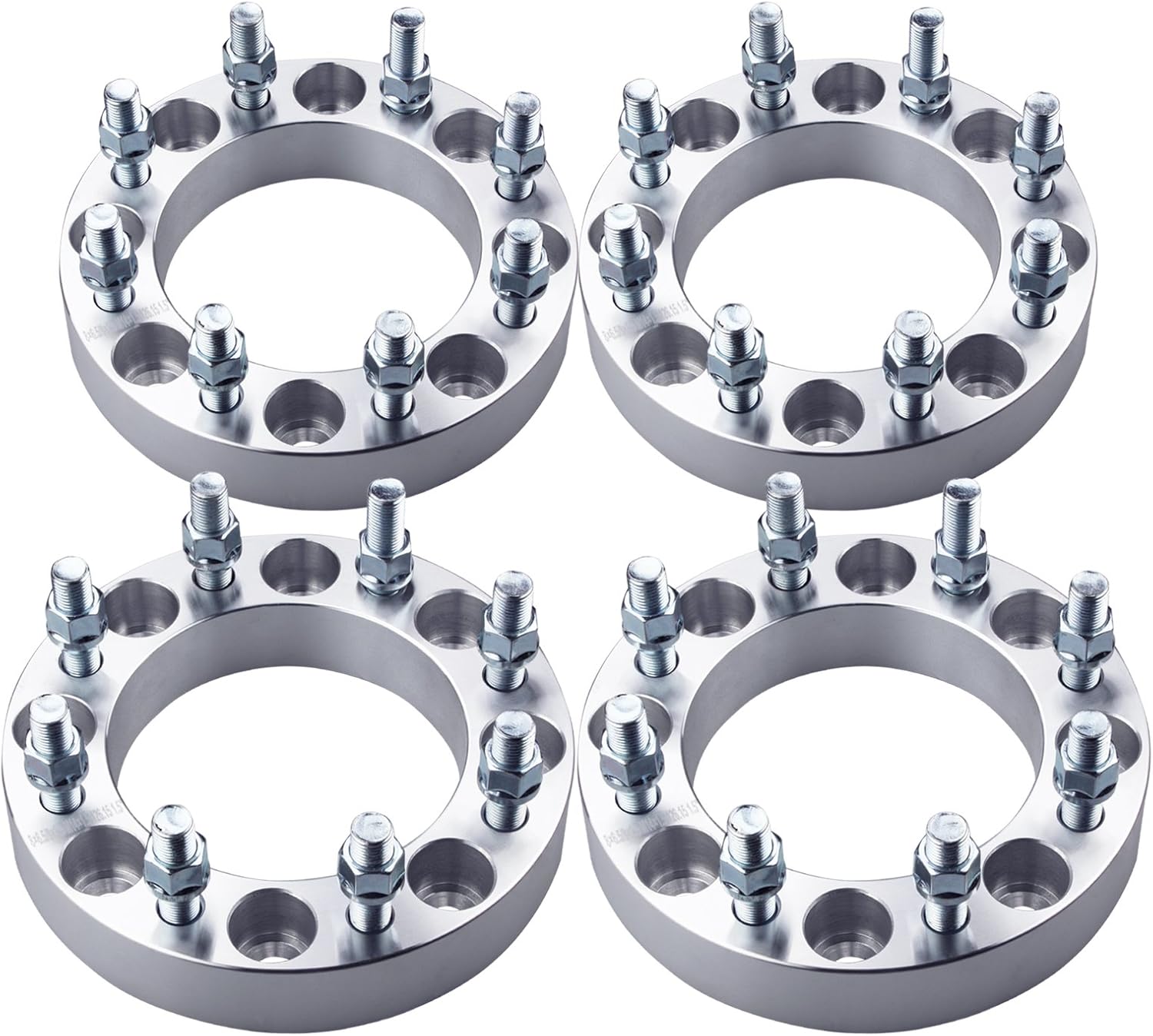 DCVAMOUS 8x6.5 Wheel Spacers Compatible with Chevy GMC 8 Lug, 4pc 1.5" Wheel Spacer