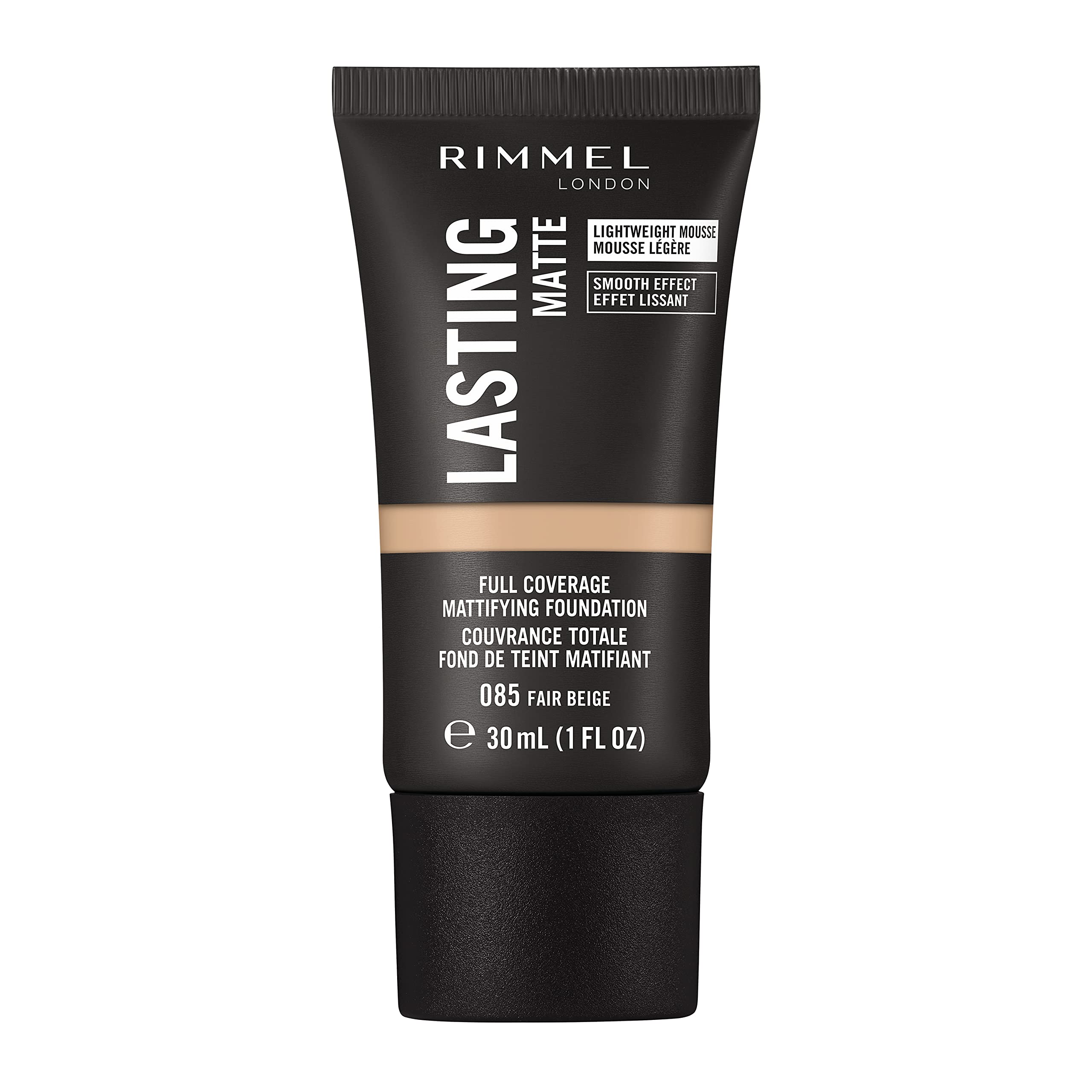Rimmel Lasting Matte Full Coverage Light-weight Foundation 30ml, 085 Fair Beige — image 1