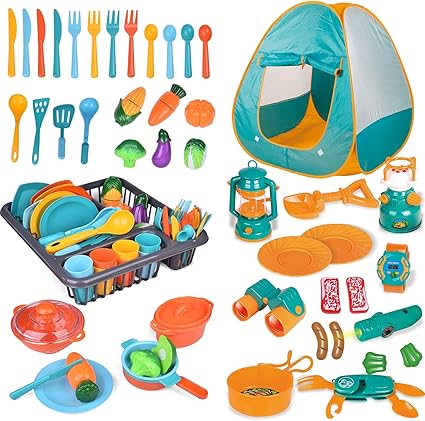 camping toys pretend play