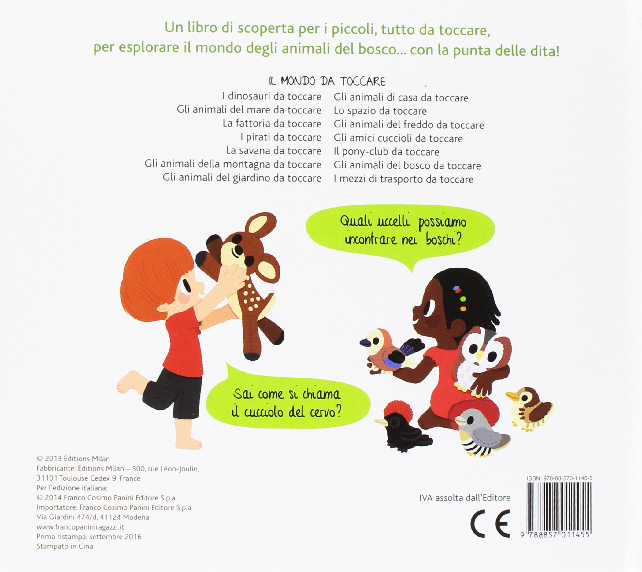 Gli animali del bosco da toccare Ediz a colori 1 Amazon Gli animali del bosco da toccare Ediz a colori 1 Amazon Emmanuel Ristord Libri