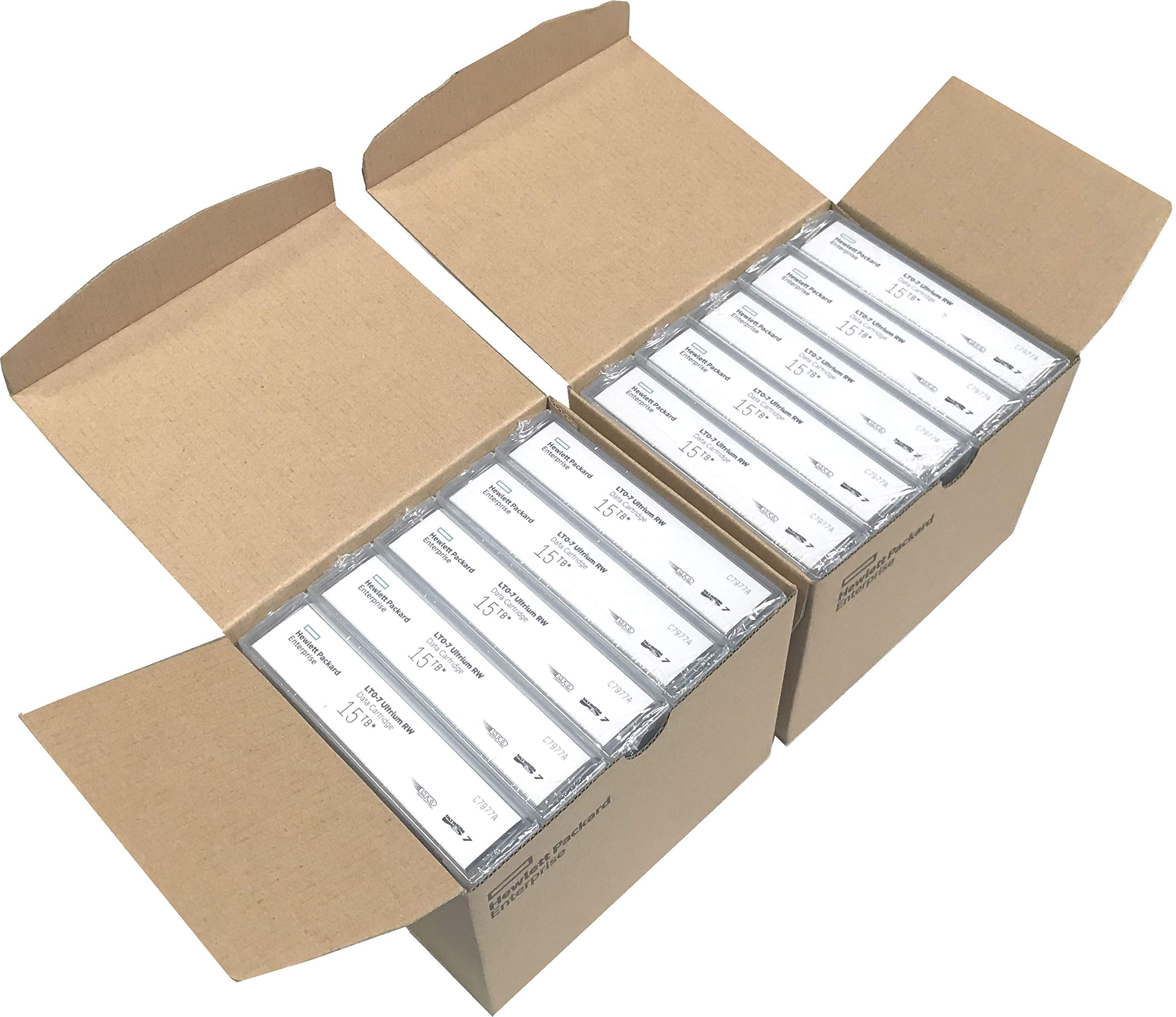 10Pack HPE LTO 7 Ultrium C7977A 6TB/15TB Data Cartridge