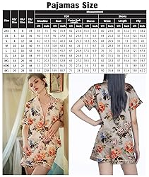 WJing Yi Jia Womens Pajama Sets XS-4XL Silk Satin