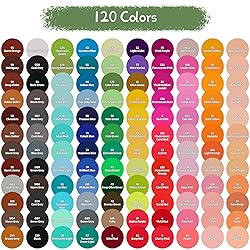 YASNAY Alcohol Markers, 120 Colors Dual Tip Art