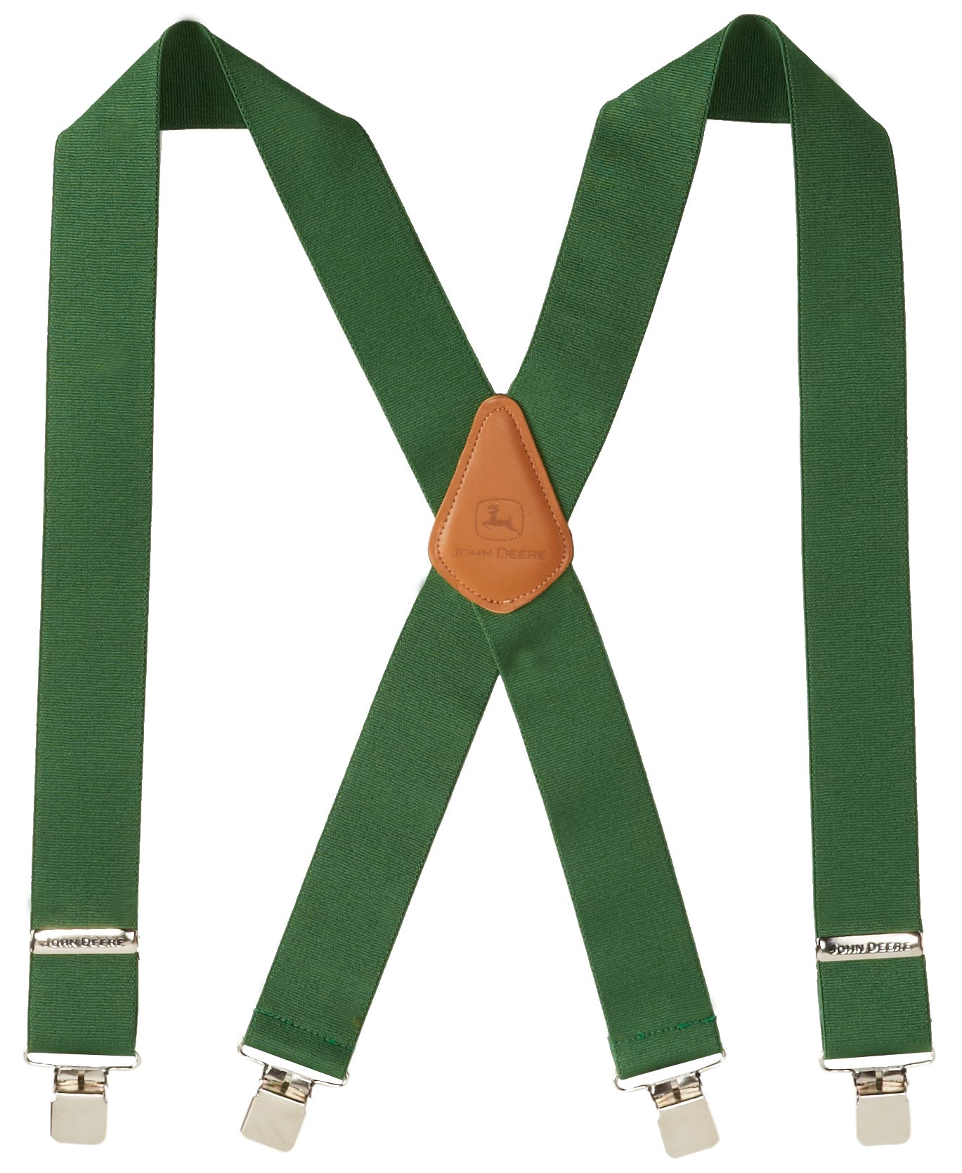 John Deere Men's 2" LoggerStyle Suspenders Denim Fit