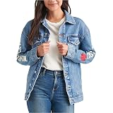 Lucky Brand Women's Denim Embroidered 