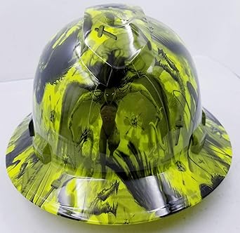 full brim custom hard hats
