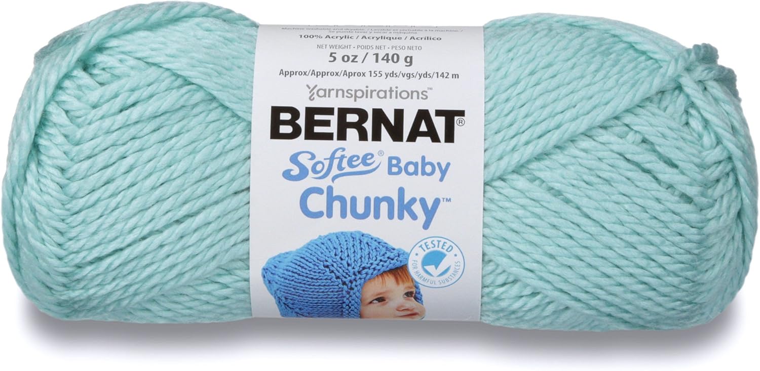 Bernat Softee Baby Chunky Yarn 140g Surf Green Amazon.co.uk Kitchen