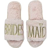 The Paisley Box Wedding Slippers - Bride and Bridesmaid Slippers, Getting Ready Outfits for Bridal Party, I Do Crew, Wedding Day
