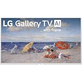 LG 65-Inch Gallery TV with Frame QNED AI LX7B Series Mini LED Smart TV | HDR10, AI Upscaling 4K, Wow Orchestra, Glare-Free, Alexa Enabled