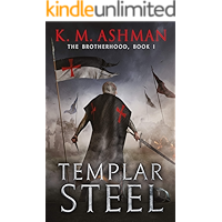 Templar Steel: The Battle of Montgisard (The Brotherhood Book 1) book cover Templar Steel: The Battle of Montgisard (The Brotherhood Book 1) book cover