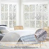 Lifetree Stained Glass Window Film 75x200cm Rainbow Privacy Self-Adhesive view 3