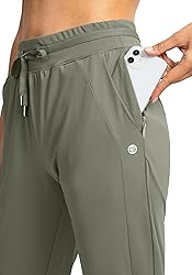 G Gradual Women's Joggers Pants with Zipper Pockets