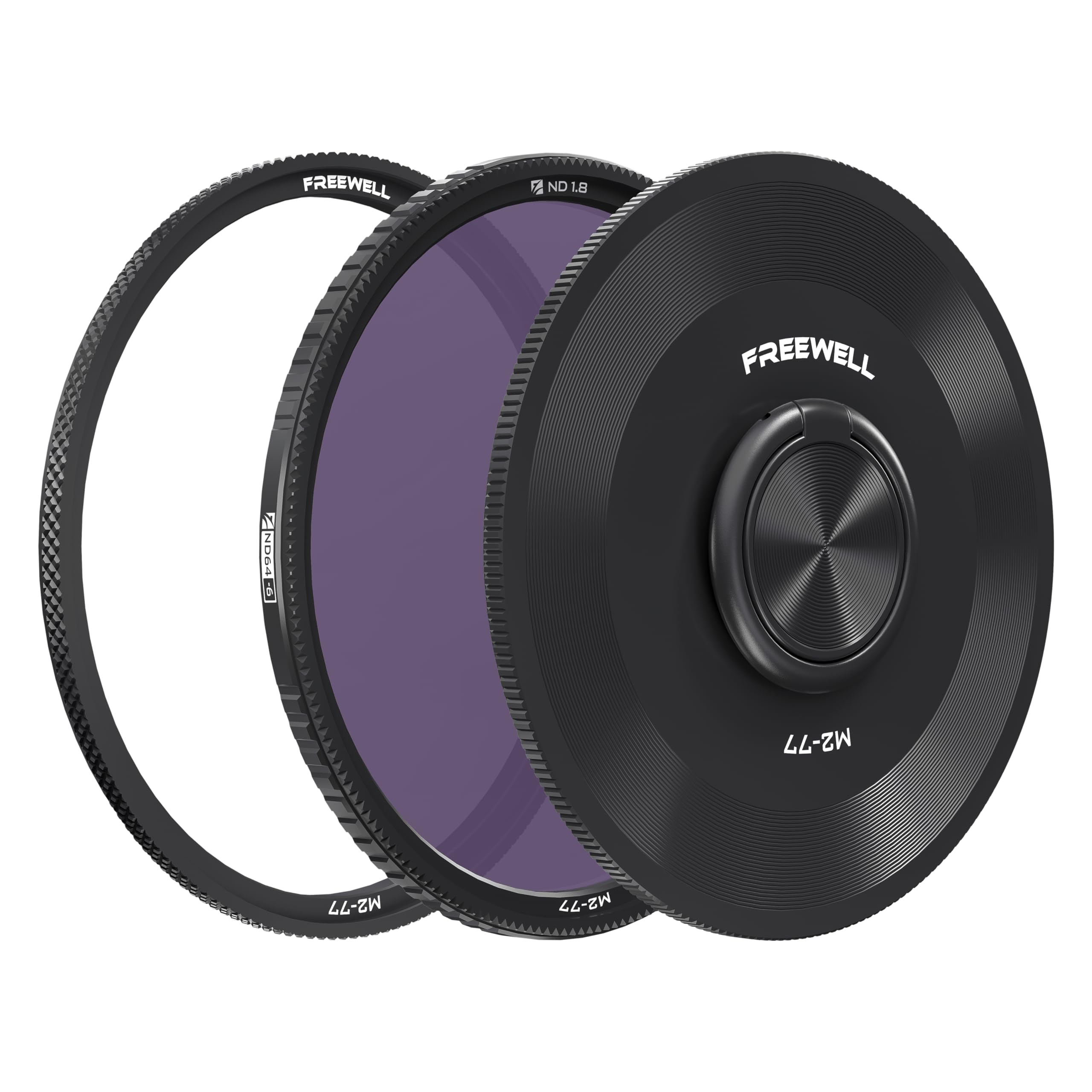 Freewell 77mm Natural Density ND64 (6 f-stops) ND1.8Camera Filter Compatible with M2 Series