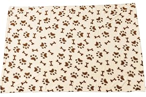 SPOT Ethical Pets 50062 Snuggler Bones/Paws Print Blanket