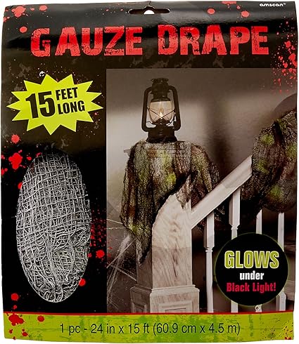 Amazon Com Gray Gauze Drape Halloween Decor Toys Games
