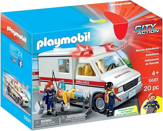helicoptero ambulancia playmobil